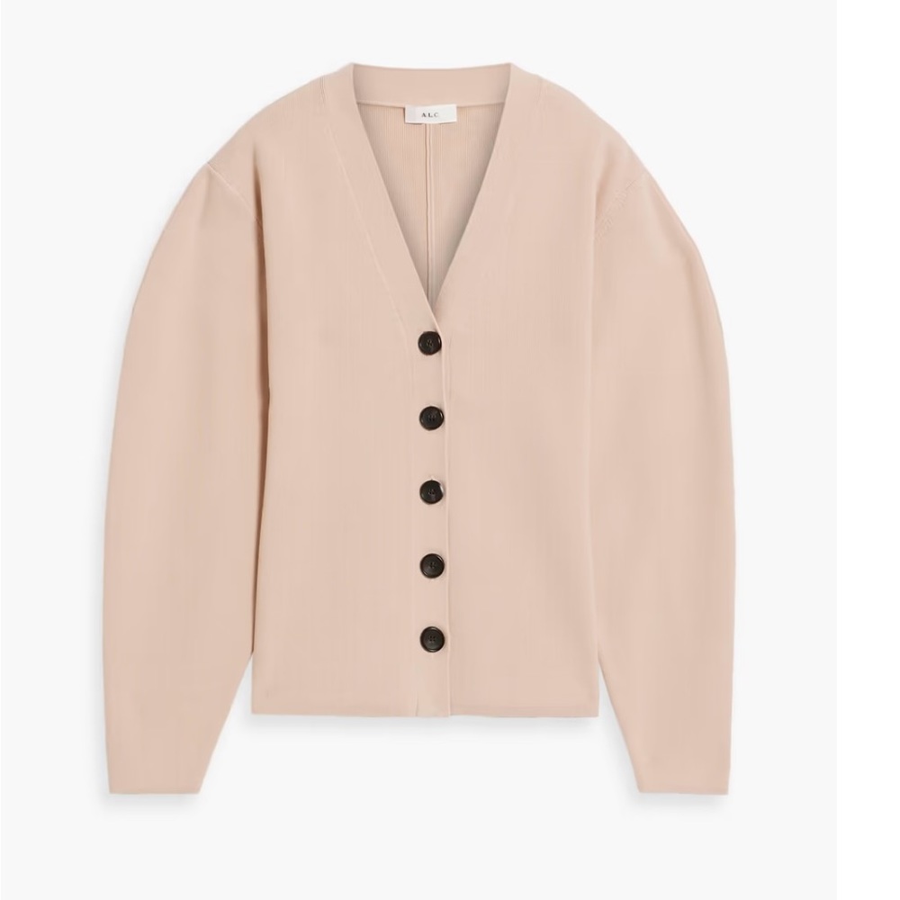 A.L.C. Nate Knit Cardigan and Sofie Knit Bra